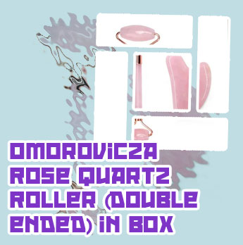 Роллер из розового кварца quartz