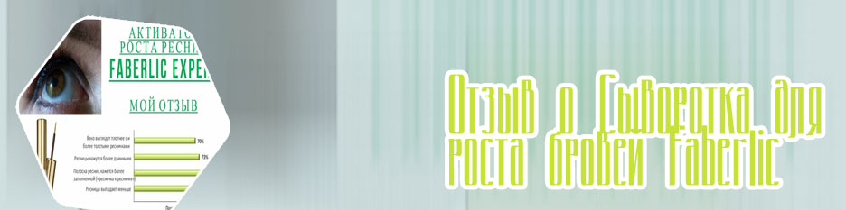 Сыворотка для роста ресниц фаберлик отзывы